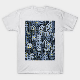 Crowded sleepy night T-Shirt